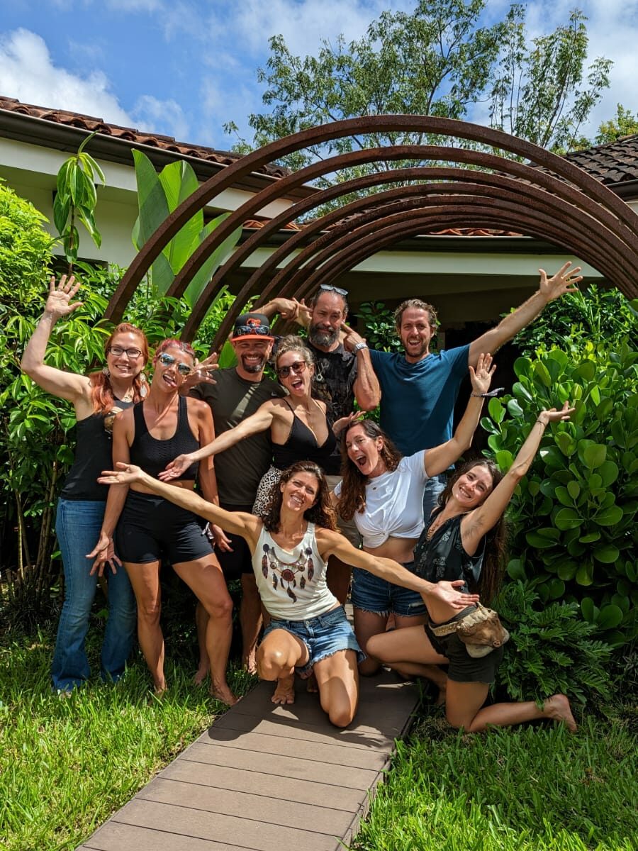 Megan's first Amory retreat group, Nov 2022