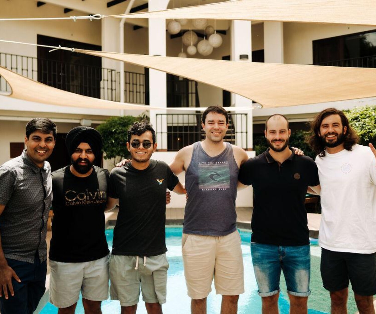 Building Swell team photo at ONDA Playa Grande