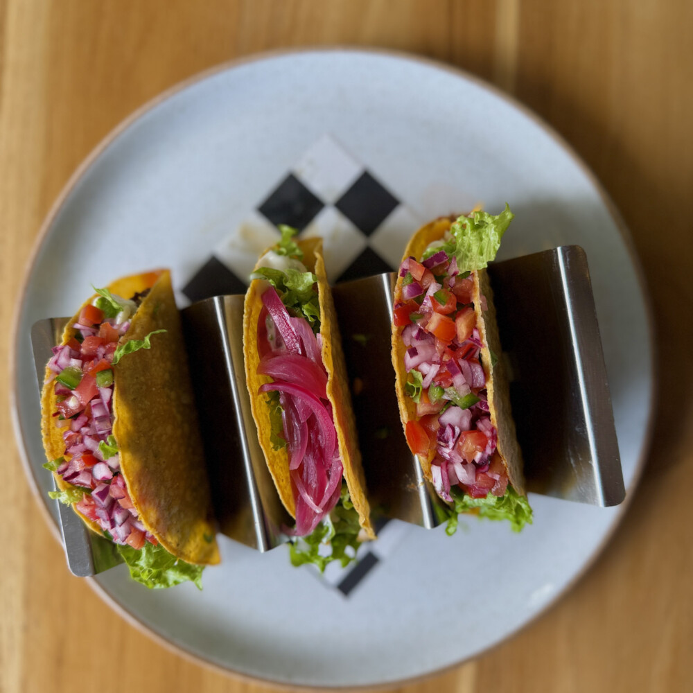 Beef, Chicken & Fish Tacos
